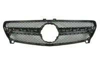 Grila radiator potrivit MERCEDES A-KLASA W176 2012-2015 - (negru-mat)