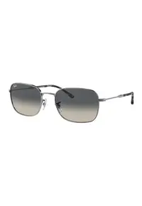 Ochelari de soare unisex cu rama metalica - Argintiu inchis