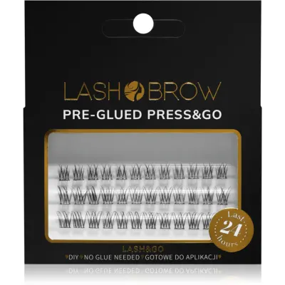 Lash Brow Press&Go Self-Adhesive Eyelashes gene false smocuri autoadezive Daily Natural 1 buc