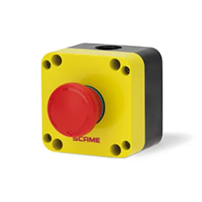 Emergency Push Buttonip65 1 Mod. Release By Rotation