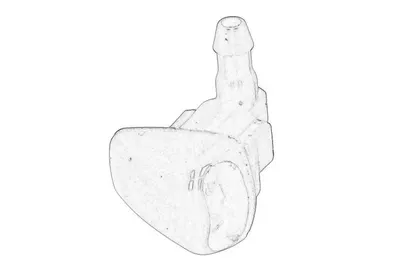 Diuza spalare parbriz fata stanga potrivit MAZDA 3 2003-2009
