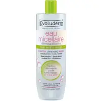 Apa micelara pentru demachierea tenului mixt spre gras, 500ml, Evoluderm