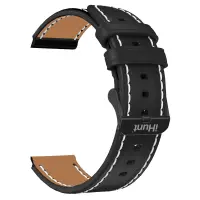 Curea Neagra cu interior maro, din Piele, iHunt Watch 13 Titan