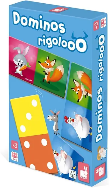 Domino pentru copii Janod - Rigoloo