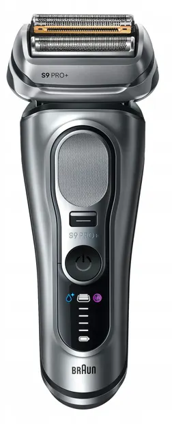 Aparat de ras Braun - Series 9 PRO+ cu stație, argintiu
