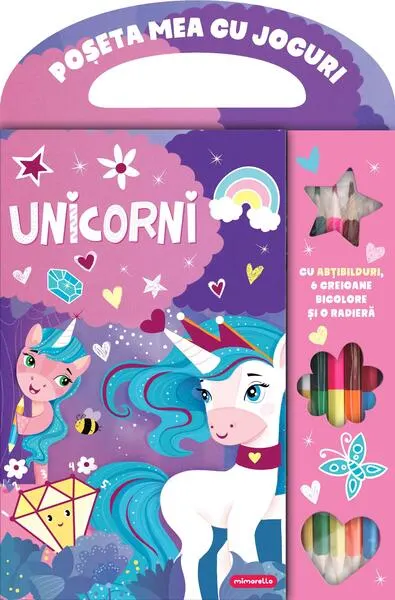 Poșeta mea cu jocuri - Unicorni - Paperback