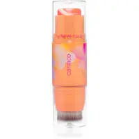 Catrice SEEKING FLOWERS blush cu efect iluminator stick culoare C02 S-peachless 7 g