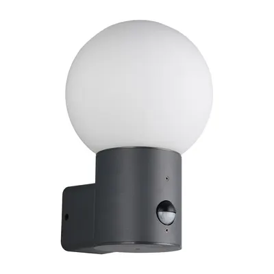 Corp de iluminat pentru exterior de perete cu senzor de mișcare ø 18 cm Mures – Trio