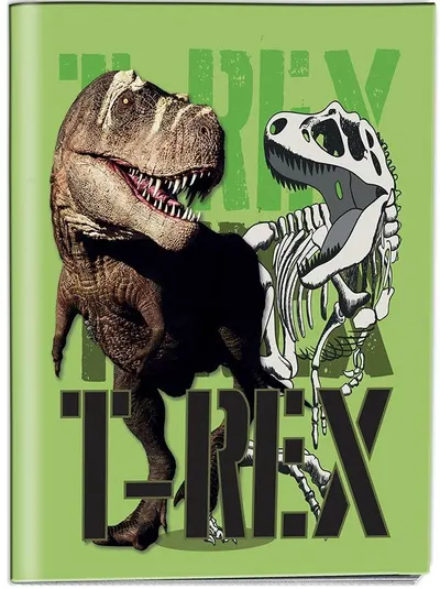 Caiet școlar Graffiti T-Rex - A5, 50 coli