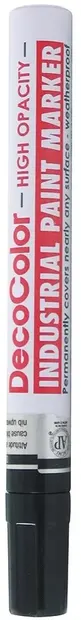Marker permanent Marvy Uchida Industrial Paint 728 - Negru
