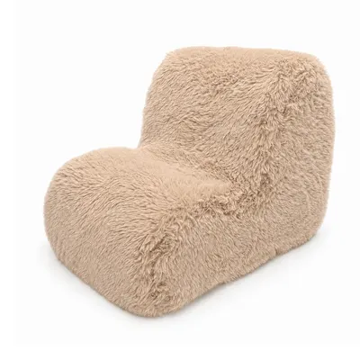 Fotoliu de copii în culoare naturală deschisă Mammoth – Meowbaby