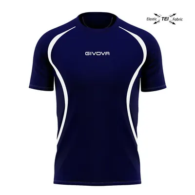 Tricou Running Unisex Givova Running Albastru-alb Albastru