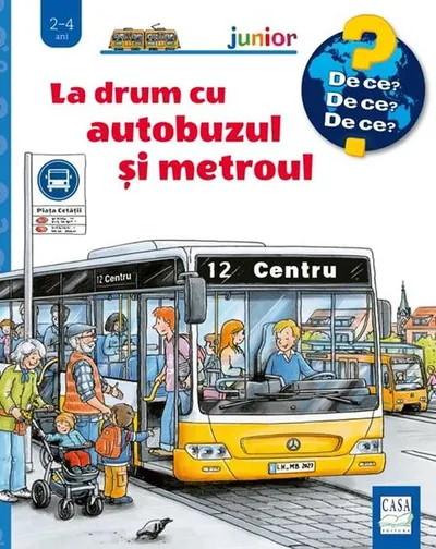 La drum cu autobuzul și metroul - Hardcover - Andrea Erne