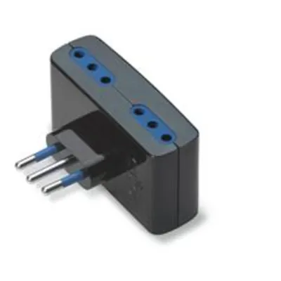 4-Way Adaptorn2p+e-10a-(s11) Black 4x2p+e-10a-(p11)