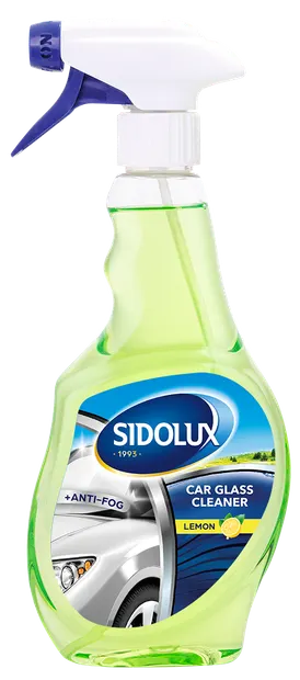 Solutie curatare geamuri si oglinzi Lemon Sidolux Car, Lakma | 500 ml