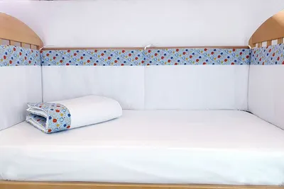 Set protectii patut 60 x 120 cm Dansul Bulinelor