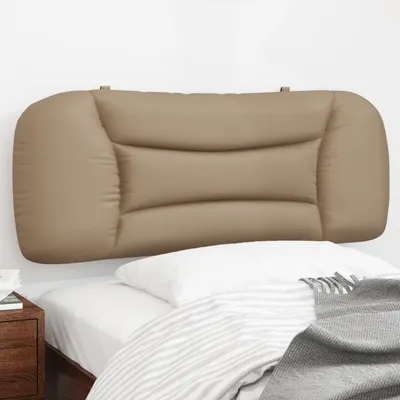 vidaXL Pernă pentru tăblie pat, Hvar, cappuccino, 100 cm, piele artificială