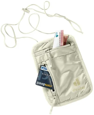 Portofel de documente Deuter - Security, crem