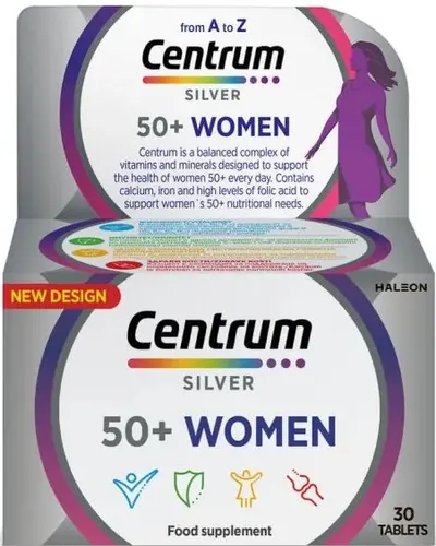 Centrum Silver 50+ Women from A to Z, 30 tablete