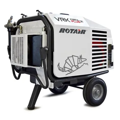 Motocompresor ROTAIR VRK FIBRA presiune 15 bar debit 1000 l/min motor Honda GX 690 22,5 cp