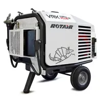 Motocompresor ROTAIR VRK FIBRA presiune 15 bar debit 1000 l/min motor Honda GX 690 22,5 cp