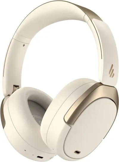 Căști wireless cu microfon Edifier - WH950NB, ANC, Ivory