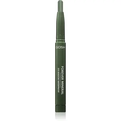 GOSH COPENHAGEN Forever Mineral Shimmer umbre de pleoape cu sclipici in creion culoare 009 Olive Green 1.4 g