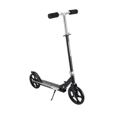 Trotineta pentru copii si adolescenti Novokids Fusion EVO Pro Negru, Functie Super Brake, Maner reglabil pe inaltime, Diametru roata 200 mm, Greutate admisa 100 kg