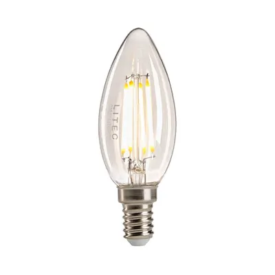 Sursa de iluminat Litec Candle Style Clear E14 Lamp
