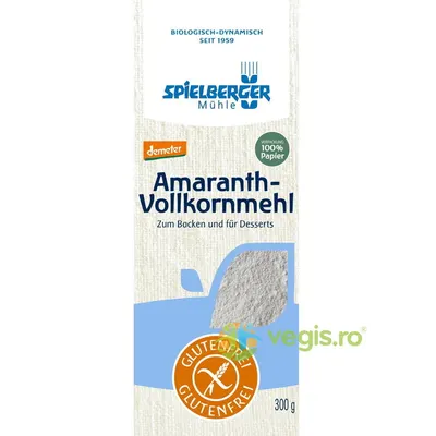 Faina Integrala din Amarant fara Gluten Demeter Ecologica/Bio 300g