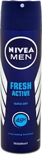Deodorant spray pentru barbati Fresh Active, 150ml, Nivea