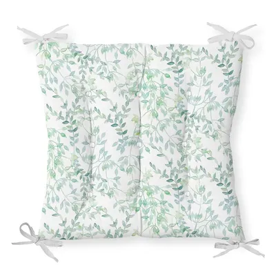 Pernă pentru scaun cu amestec de bumbac Minimalist Cushion Covers Delicate Greens, 40 x 40 cm
