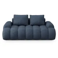 Canapea albastru-închis 175 cm Linz – Cosmopolitan Design