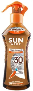 Sun Like Carotene+ Ulei pentru bronzare rapidă și protecție, SPF30, 200 ml