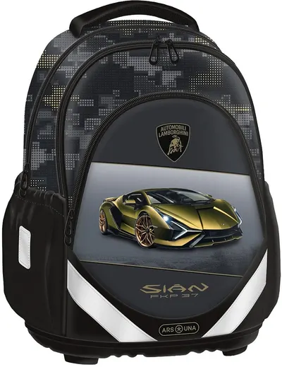 Ghiozdan școlar Ars Una Anatomy M - Lamborghini, Sian FKP 37