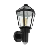 Lampa perete MONSELICE negru 220-240V,50/60Hz IP44