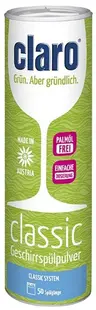 Praf pentru mașina de spălat vase Claro - Classic, 900 g, 50 spălări