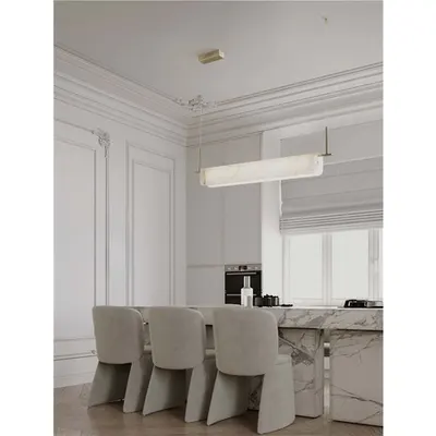 Lampa suspendata AIDER Triac Dimabil Alama aurie Otel & Imitated Marble LED 35 Wat 220-240Volt 2219Lm 3000K IP20