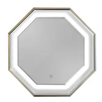 Oglinda baie cu LED si buton touch L-1162 60x60 cm
