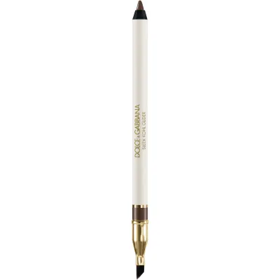 Dolce&Gabbana Classic Sleek Kohl Glider eyeliner khol cu pensula culoare 02 Espresso Brown - Deep Warm Brown 1.2 g