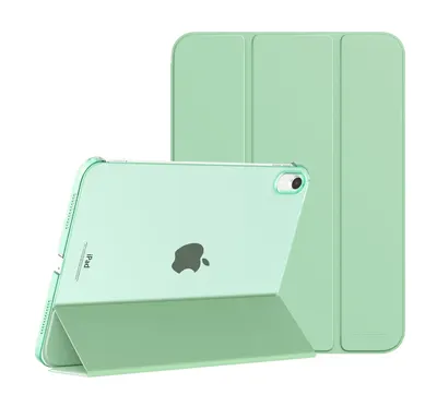 Husa protectie tip flip pentru iPad Mini 6/7, Model Carte, Verde Fistic Engros