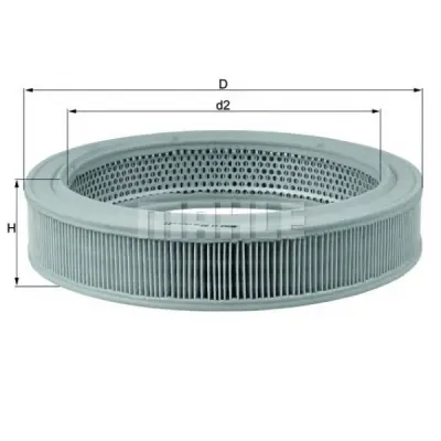 Filtru aer MAHLE ORIGINAL LX 208