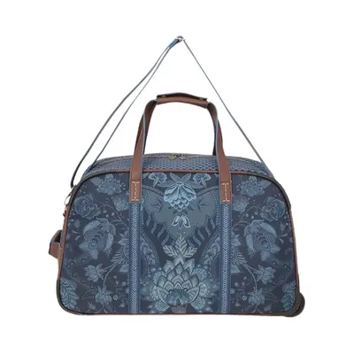 Geantă de voiaj cu roți, Pip Studio, colecția Kyoto Festival, Indigo Blue, 55x34x27cm