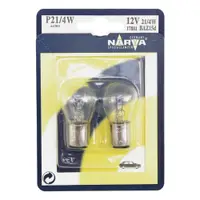 Set 2 Becuri P21 4W 12V Blister Narva