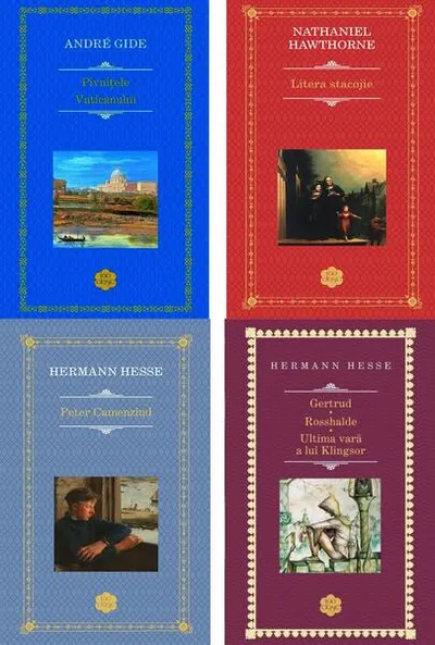 Pachet RAO Clasic 4 - Hardcover - André Gide, Hermann Hesse, Nathaniel Hawthorne