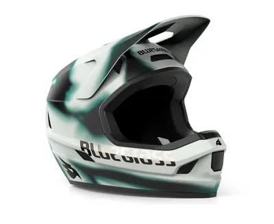 Casca MTB Bluegrass Legit Mips - alb-verde mentolat mat