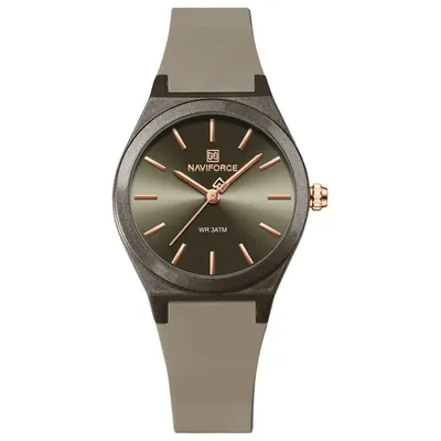 Ceas Dama Naviforce 5056 Verde - Afișaj Analog, Fashion, Casual, Rezistent la Apă 3ATM
