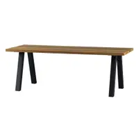 Masă de grădină din lemn masiv 81x210 cm Tablo – WOOOD