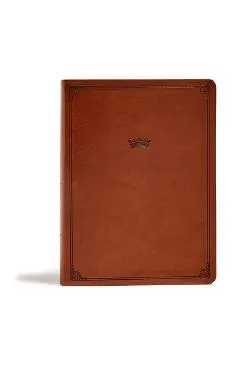 CSB Tony Evans Study Bible, British Tan Leathertouch: Study Notes and Commentary, Articles, Videos, Easy-To-Read Font