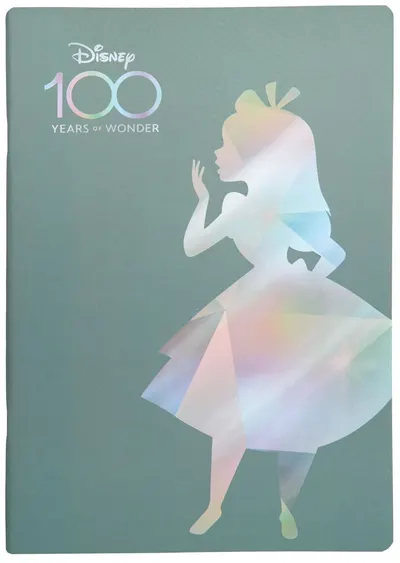 Caiet Cool Pack Oral - Disney 100, Alice, A4, rânduri largi, 60 foi
